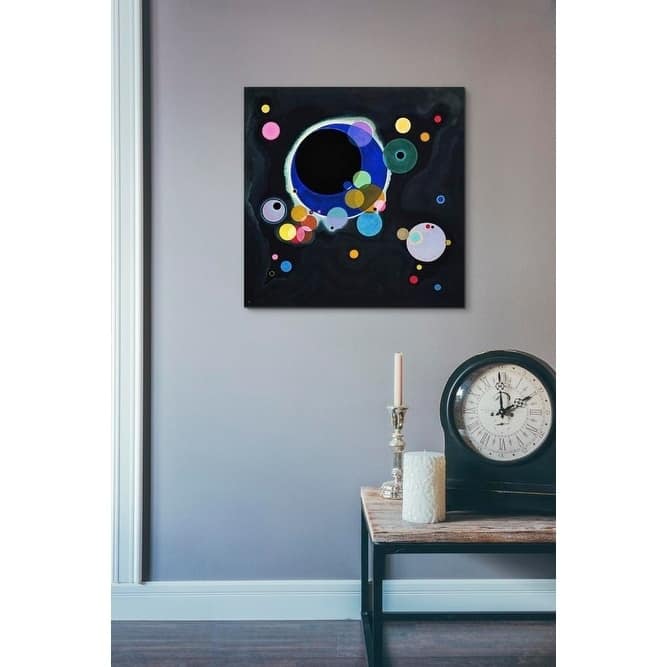 Epic Graffiti "Several Circles" by Wassily Kandinsky Giclee Canvas Wall Art