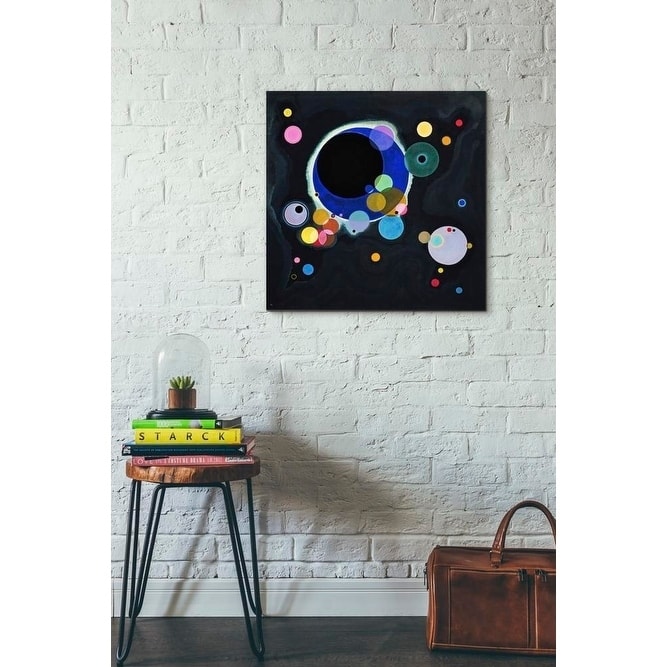 Epic Graffiti "Several Circles" by Wassily Kandinsky Giclee Canvas Wall Art