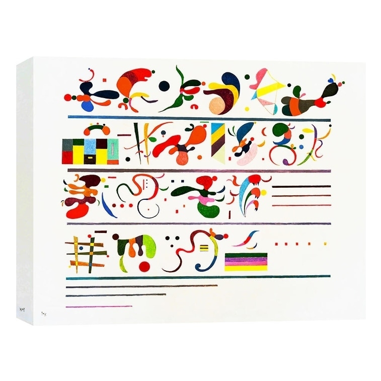 Epic Graffiti "Succession" by Wassily Kandinsky Giclee Canvas Wall Art