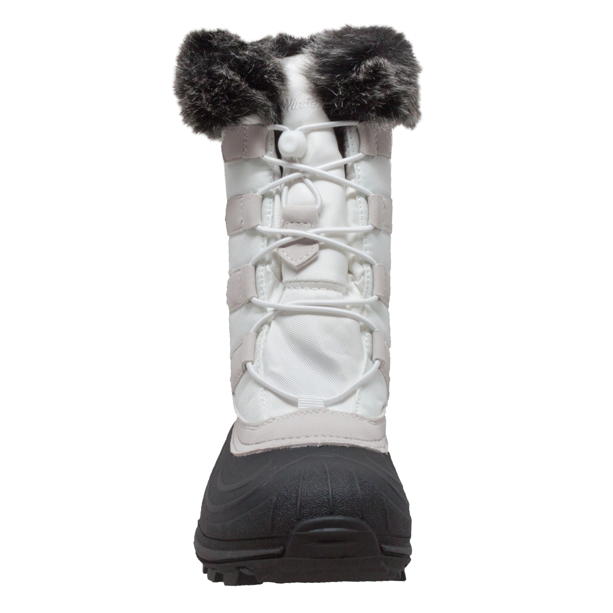 womens white snow boots with fur
