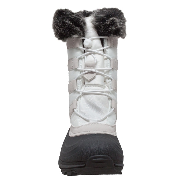 Nylon Winter Boots White 