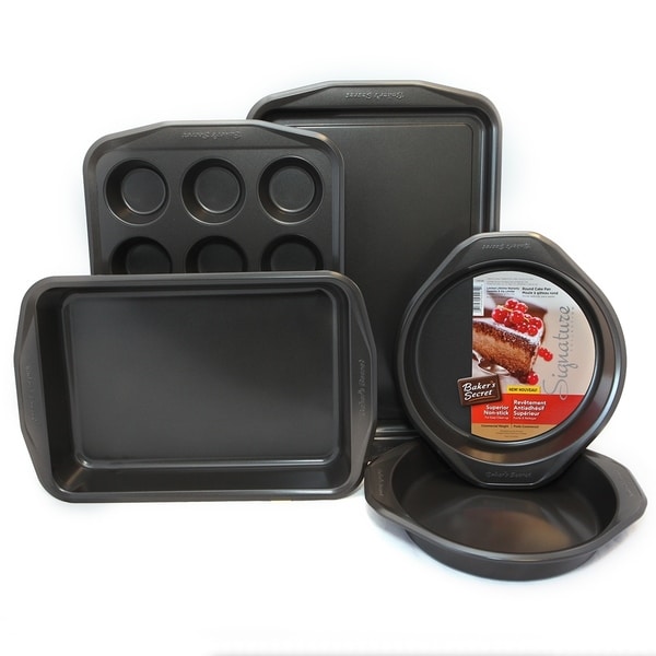 Bakers Secret Signature 5-Pc Bakeware Set