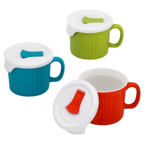 Corningware 6-Pc Pop-In Mugs