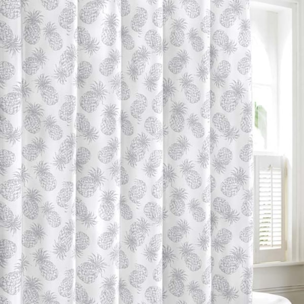 Shop Tommy Bahama Tossed Pineapple Shower Curtain Ships To