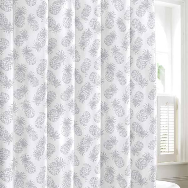 Shop Tommy Bahama Tossed Pineapple Shower Curtain Free Shipping