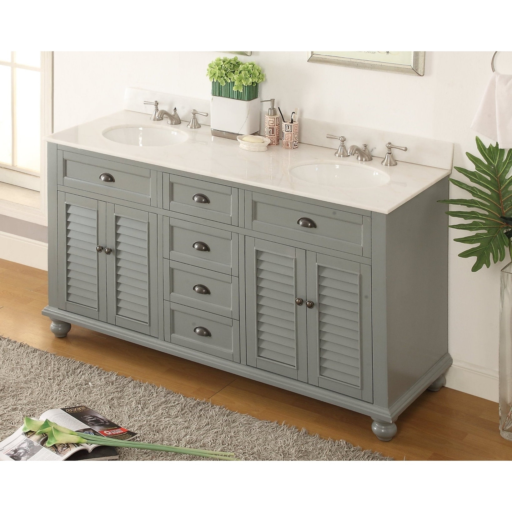 Featured image of post Double Sink Vanity Vintage - At vintage tub &amp; bath, we have a large selection of double bowl vanities including both vintage and modern bathroom vanity sinks.