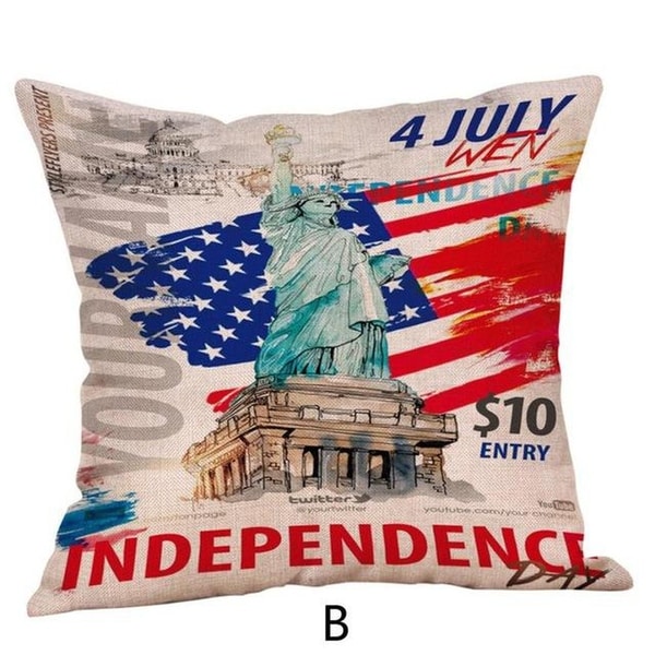 Happy Independence Day Pillow Cases-A52