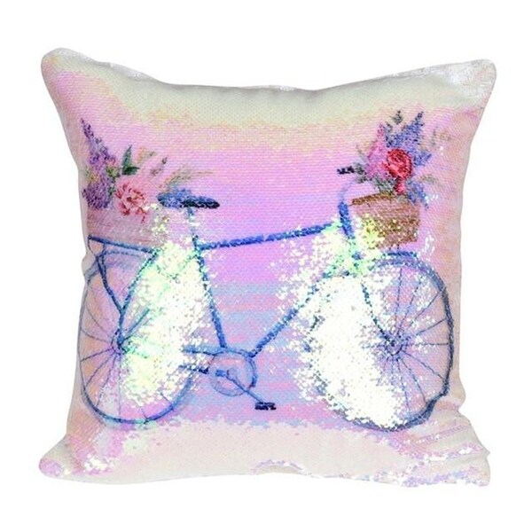 DIY Pillow cover Mermaid Sequin Pillowcase-A37