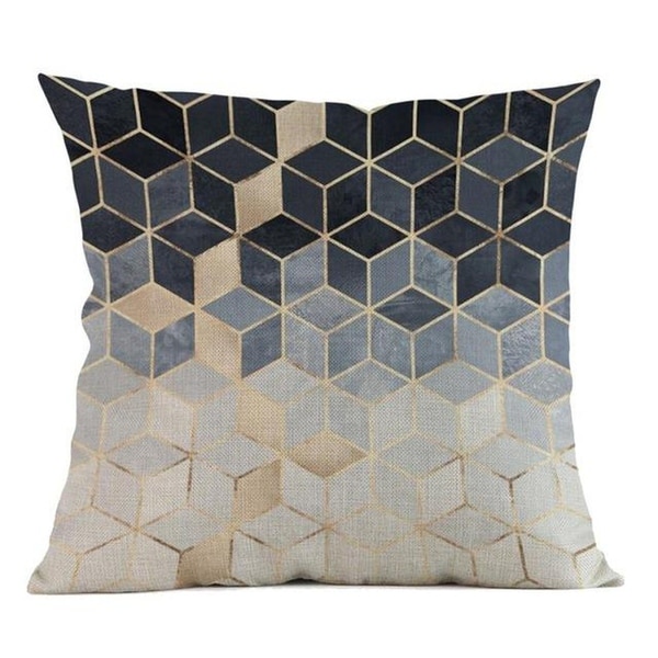 Geometric Pillow Case Waist 45x45cm Home Décor-A131