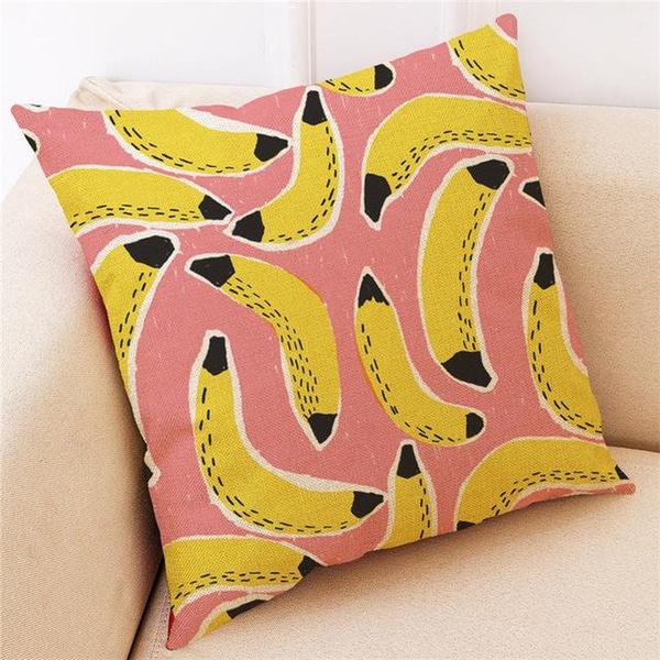 Home Decor Cushion Cover Yellow Style-A150