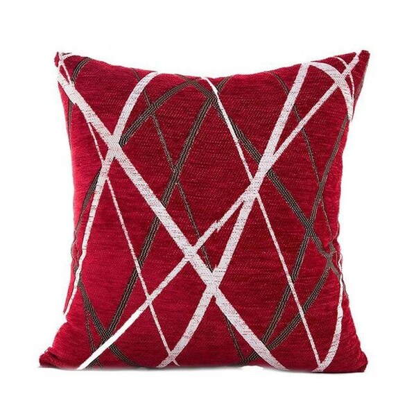 Stylish Simplicity Polyester Cushion Cover-A236