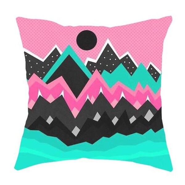 Geometric Pillow Case Waist Cushion Cover Sofa Home Décor-A259