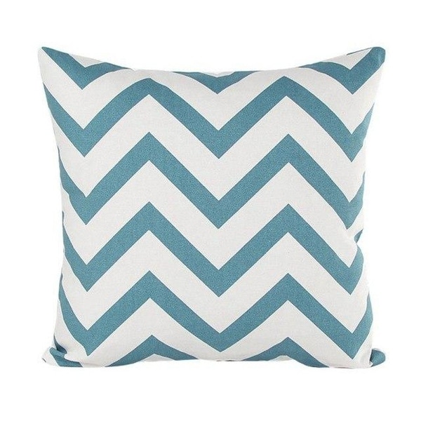 Wavy Striped Pillowcase With Hidden Zip Closure-A160