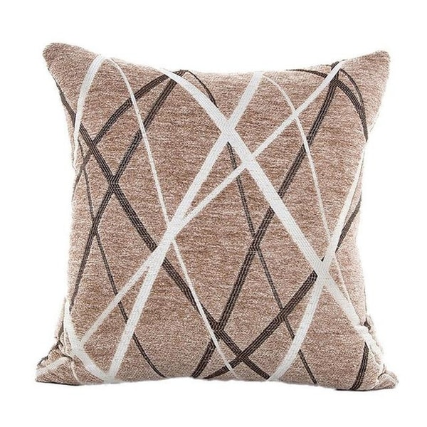 Stylish Simplicity Polyester Cushion Cover-A234