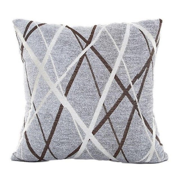 Stylish Simplicity Polyester Cushion Cover-A235