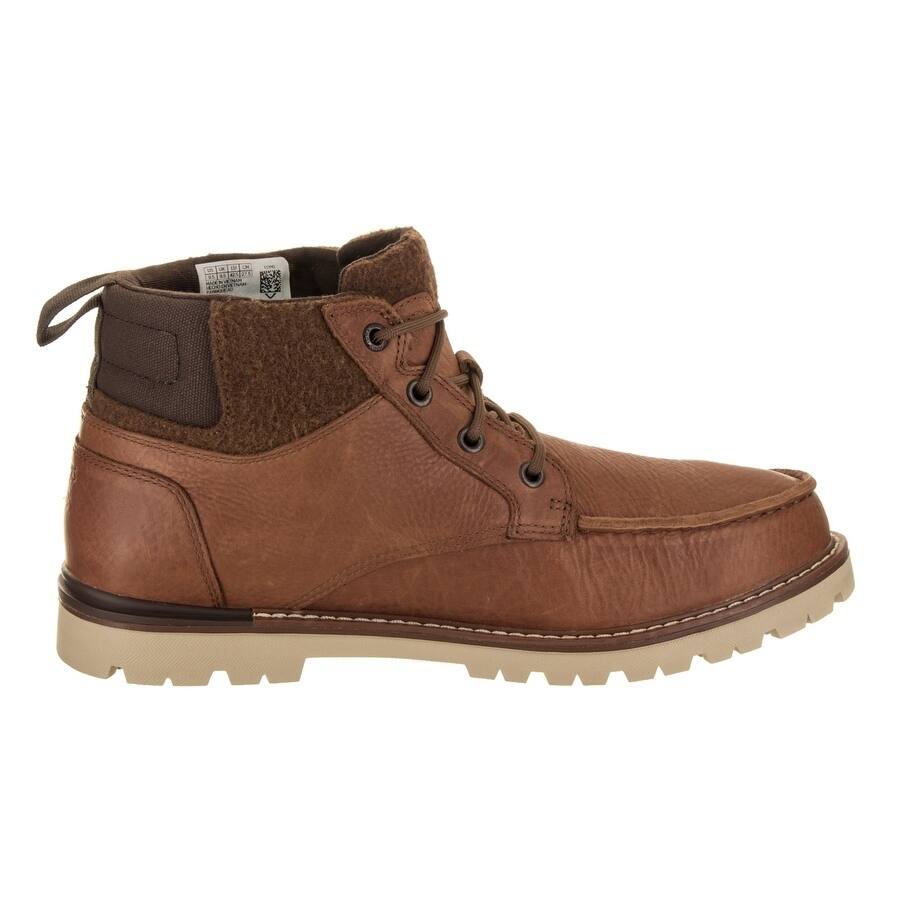 waterproof dark toffee leather men's hawthorne boots