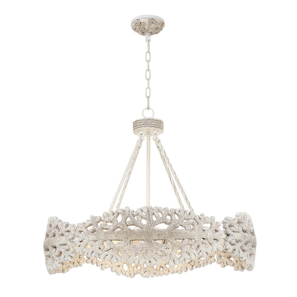 Seahaven Chandelier - Natural Coral - Chandeliers For Bedrooms by Overstock.com