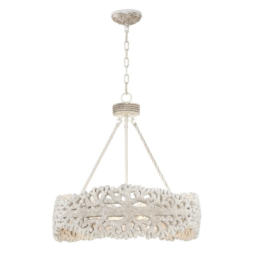 Seahaven Chandelier - Natural Coral - Chandeliers For Bedrooms by Overstock.com