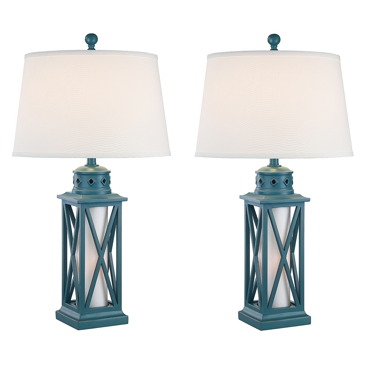 coastal lantern table lamp