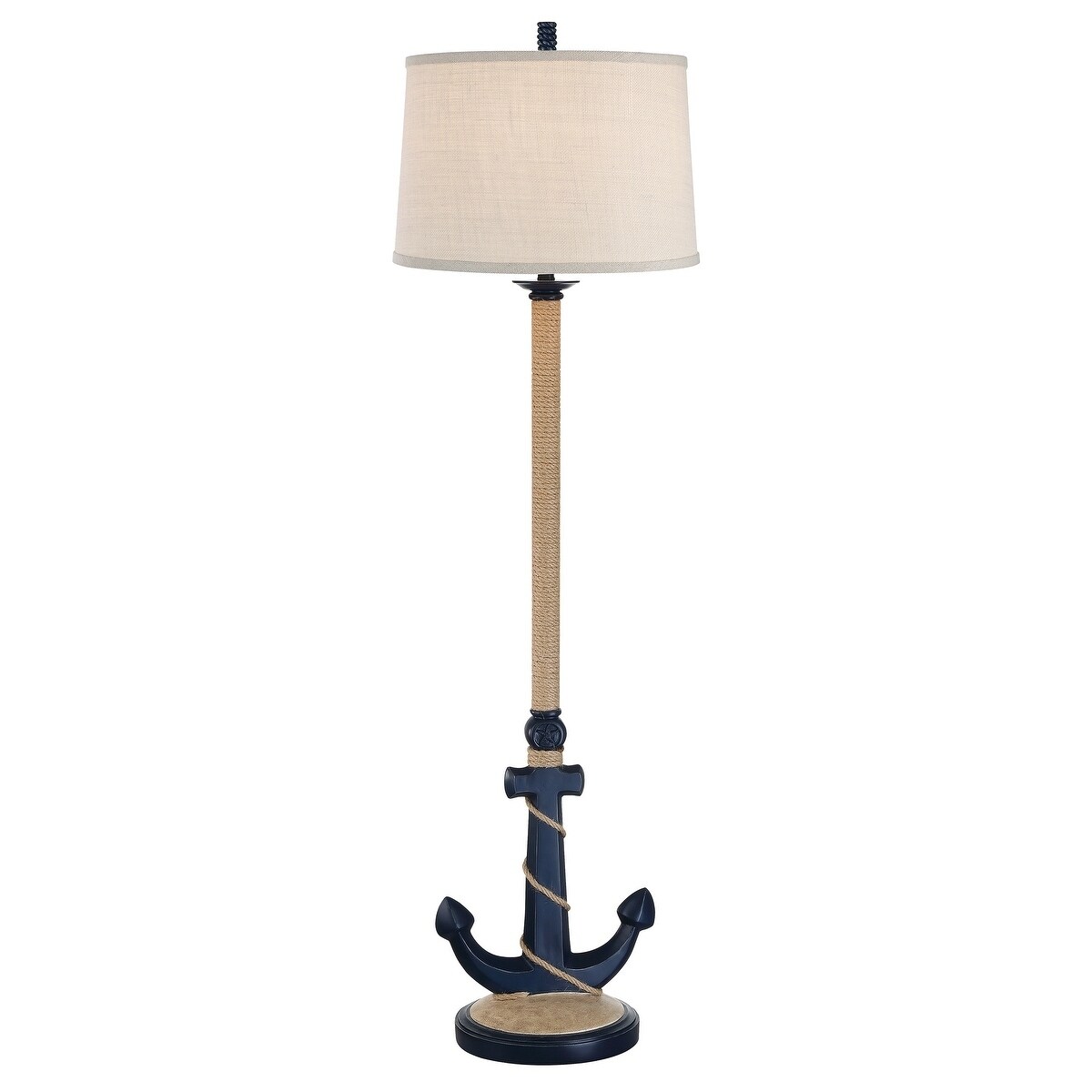 navy tripod lamp
