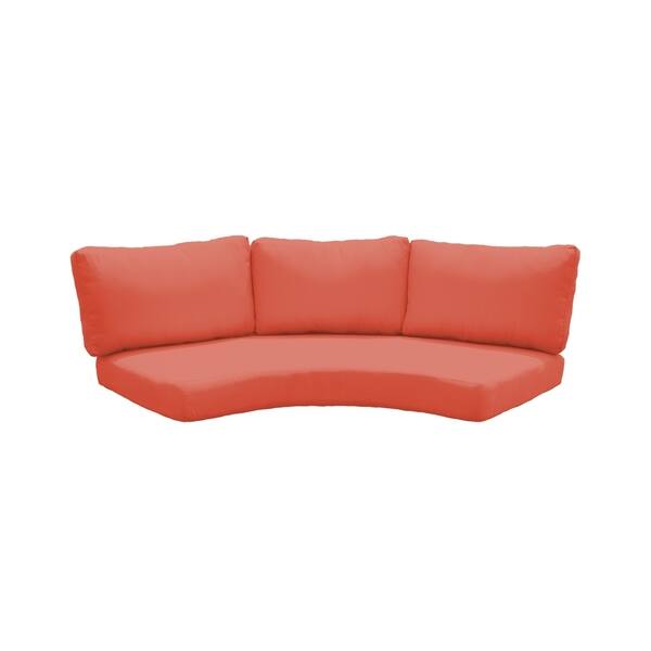 Shop 6 Inch High Back Cushions For Curved Armless Sofa Free