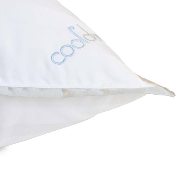 Shop Cooldown Temperature Regulating Down Jumbo Pillow White