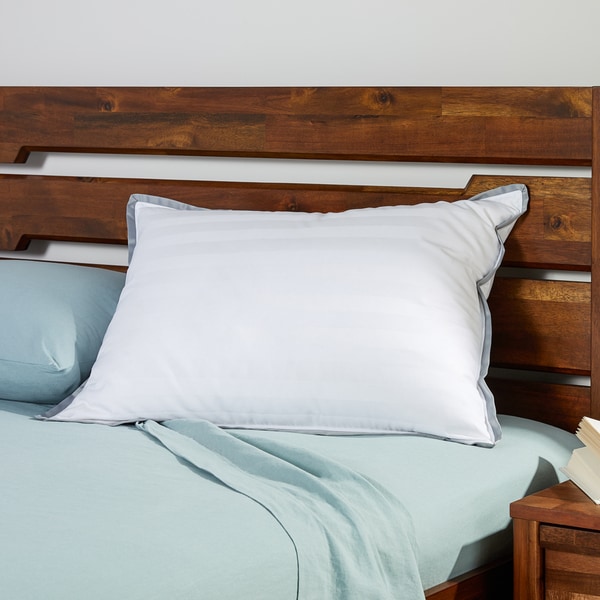 CoolDown Temperature Regulating Down Jumbo Pillow - White