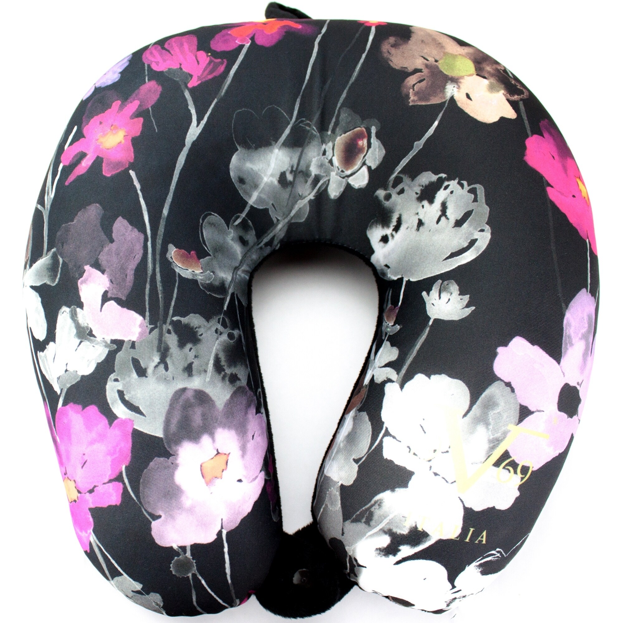 Shop 19v69 Italia Travel Neck Pillow Soft Microbeads Airplane