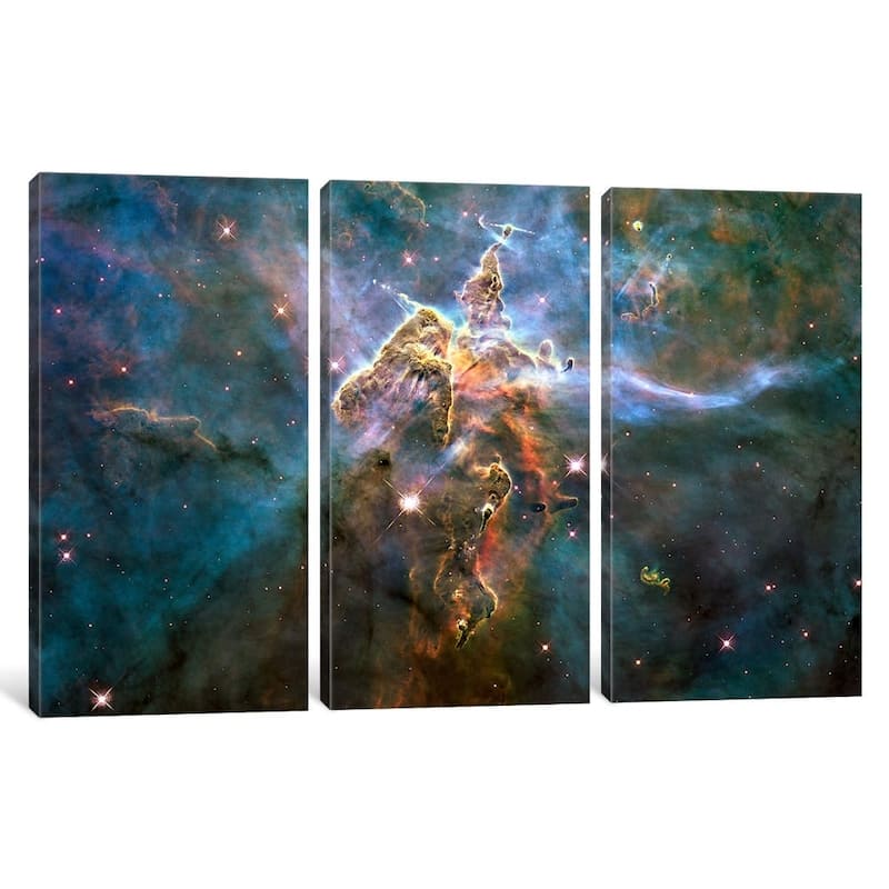 iCanvas ''Mystic Mountain, Carina Nebula - Hubble Telescope'' by NASA