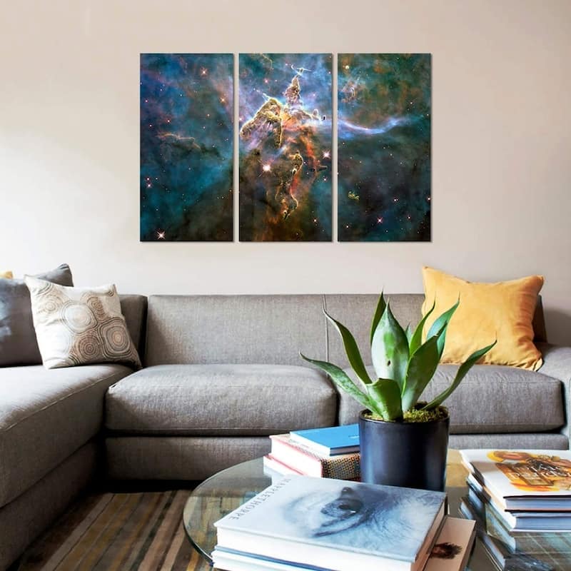 iCanvas ''Mystic Mountain, Carina Nebula - Hubble Telescope'' by NASA