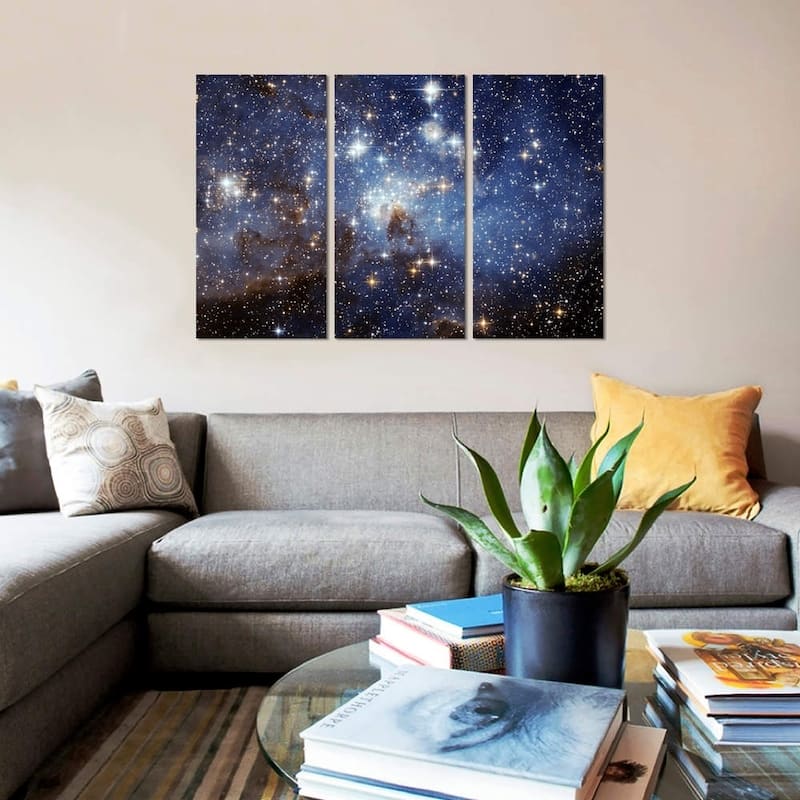 iCanvas ''LH-95 Stellar Nursery (Hubble Space Telescope)'' by NASA