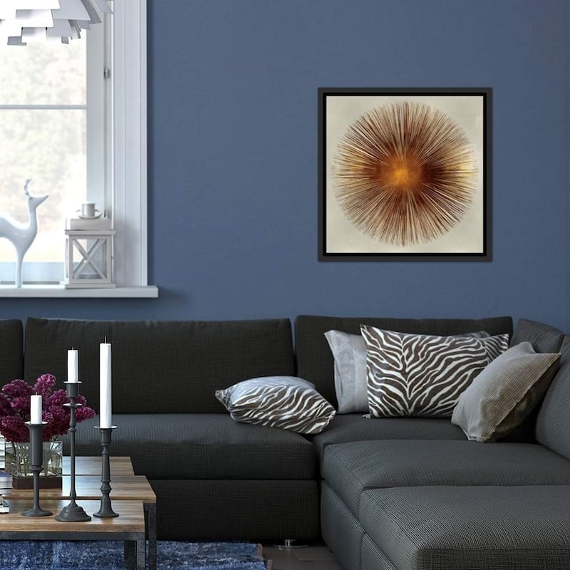 iCanvas 'Bronze Sunburst I' by Abby Young