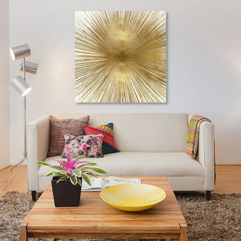 iCanvas ''Radiant Gold'' by Abby Young