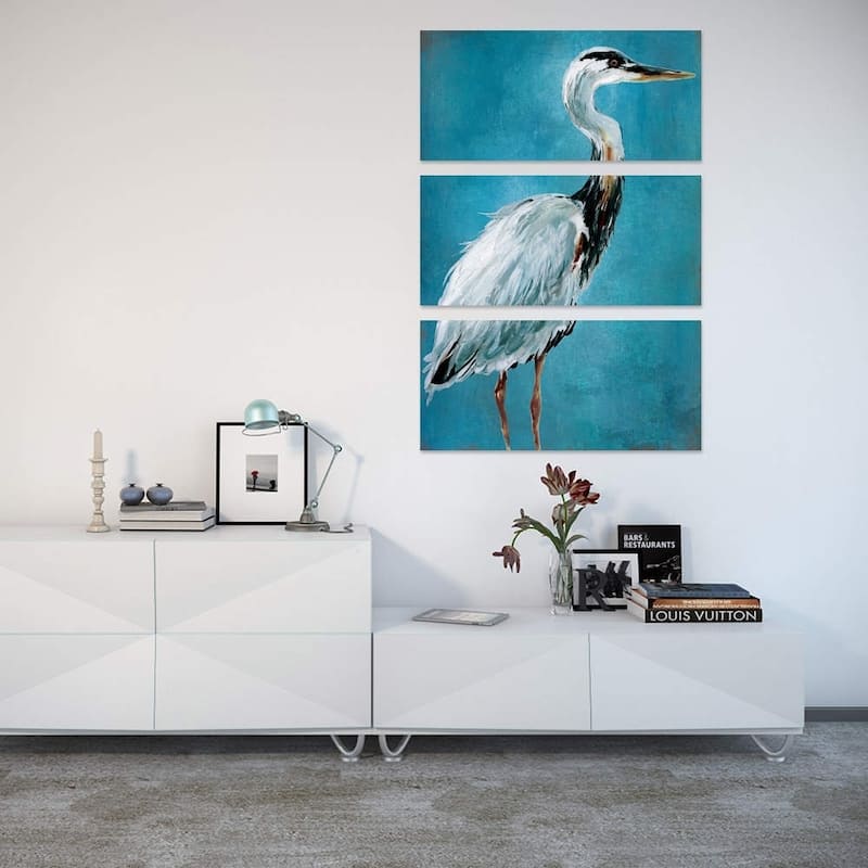 iCanvas ''Great Blue Heron I'' by Carol Robinson