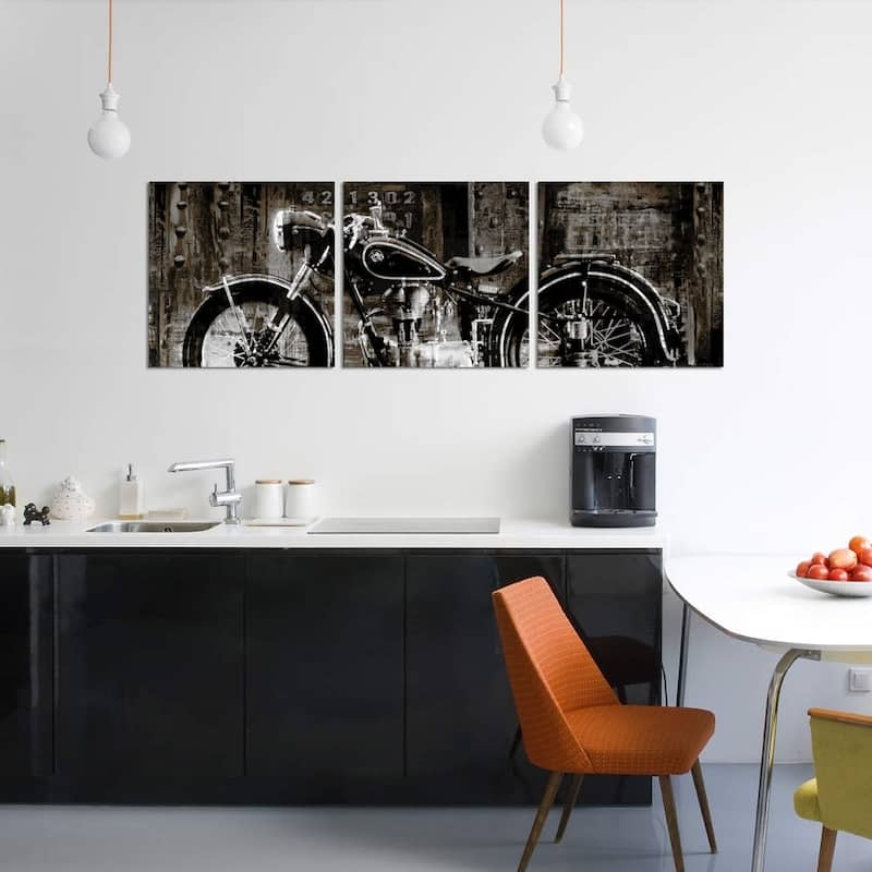 iCanvas ''Vintage Motorcycle'' by Dylan Matthews