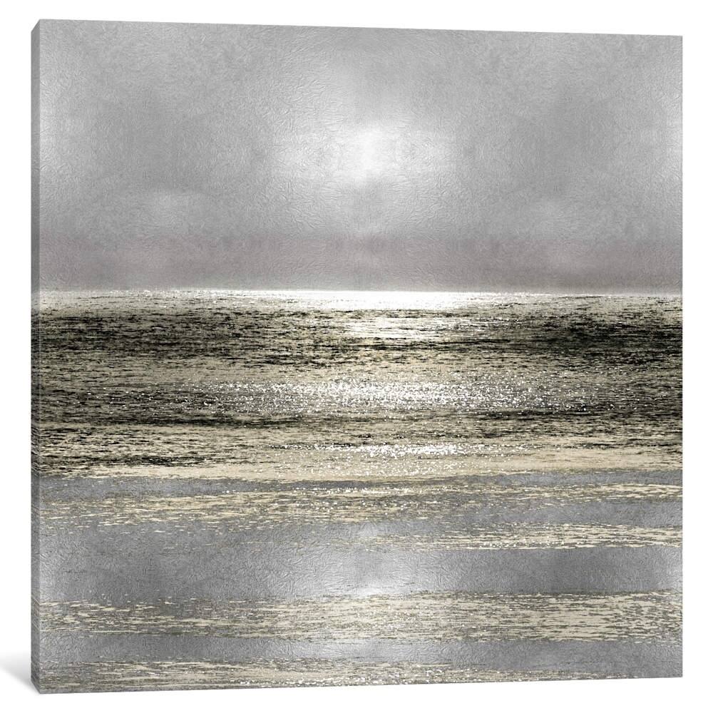 iCanvas 'Silver Seascape I' by Michelle Matthews