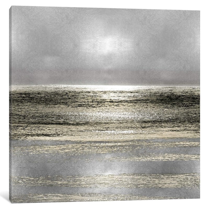 iCanvas 'Silver Seascape I' by Michelle Matthews