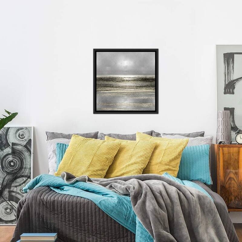 iCanvas 'Silver Seascape I' by Michelle Matthews