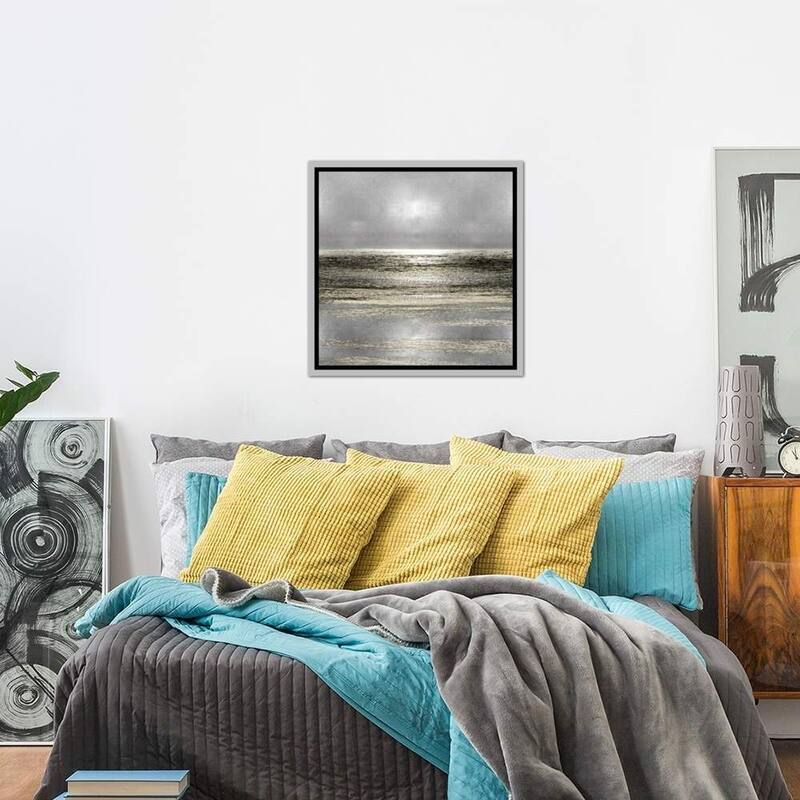 iCanvas 'Silver Seascape I' by Michelle Matthews