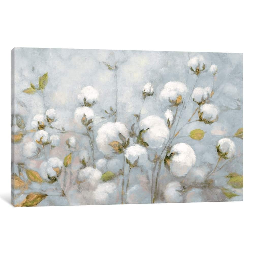 iCanvas ''Cotton Field In Blue Gray'' by Julia Purinton