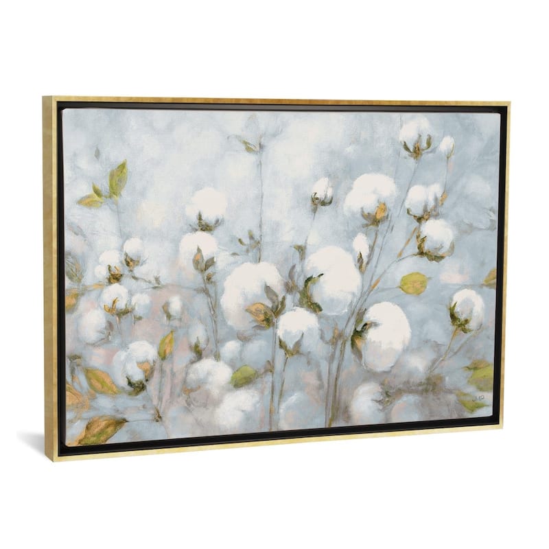 iCanvas ''Cotton Field In Blue Gray'' by Julia Purinton