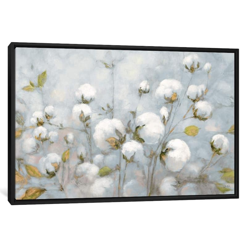 iCanvas ''Cotton Field In Blue Gray'' by Julia Purinton