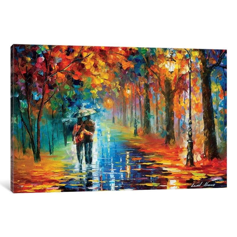 iCanvas "Autumn Hug" by Leonid Afremov
