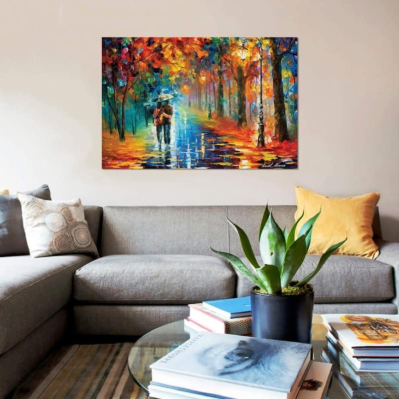 iCanvas "Autumn Hug" by Leonid Afremov