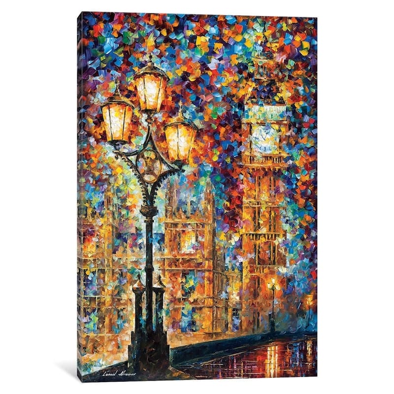 iCanvas "London's Dreams" by Leonid Afremov