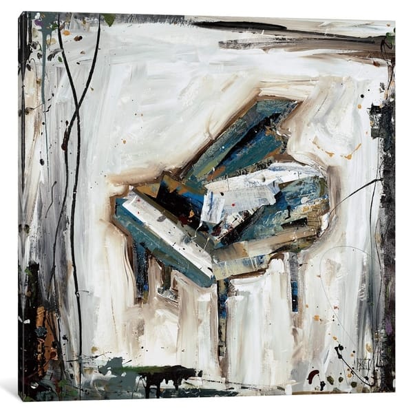 slide 2 of 9, iCanvas ''Imprint Piano'' by Kelsey Hochstatter