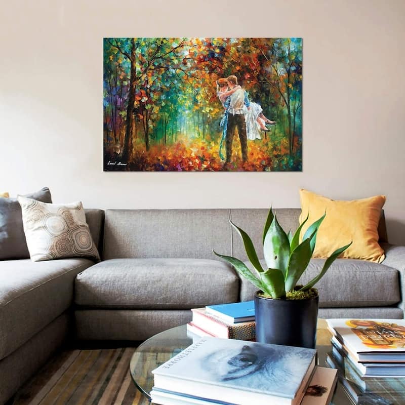 iCanvas "The Moment Of Love" by Leonid Afremov