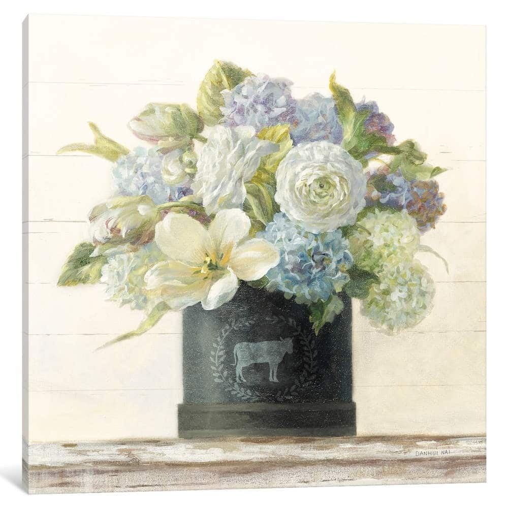 iCanvas ''Tulips in Hatbox'' by Danhui Nai