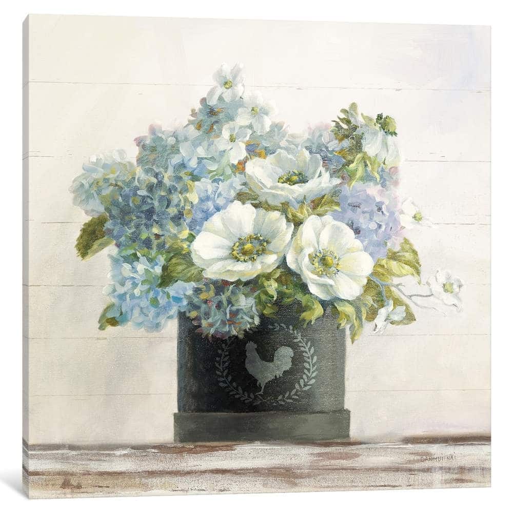 iCanvas ''Anemones In Hatbox'' by Danhui Nai