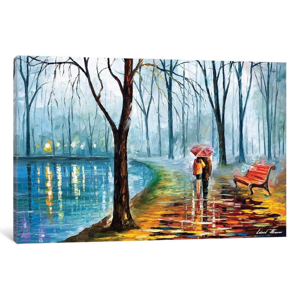 iCanvas ''Inside The Rain'' by Leonid Afremov